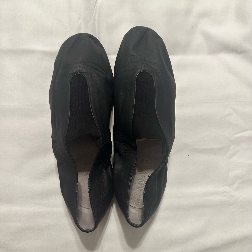 Jazz Black Dancer Slip-on Shoes